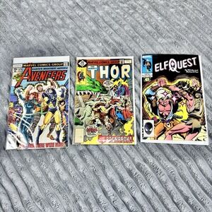 Marvel comic group comic book‎ a lot of three vintage 35cents -75 cents Era
